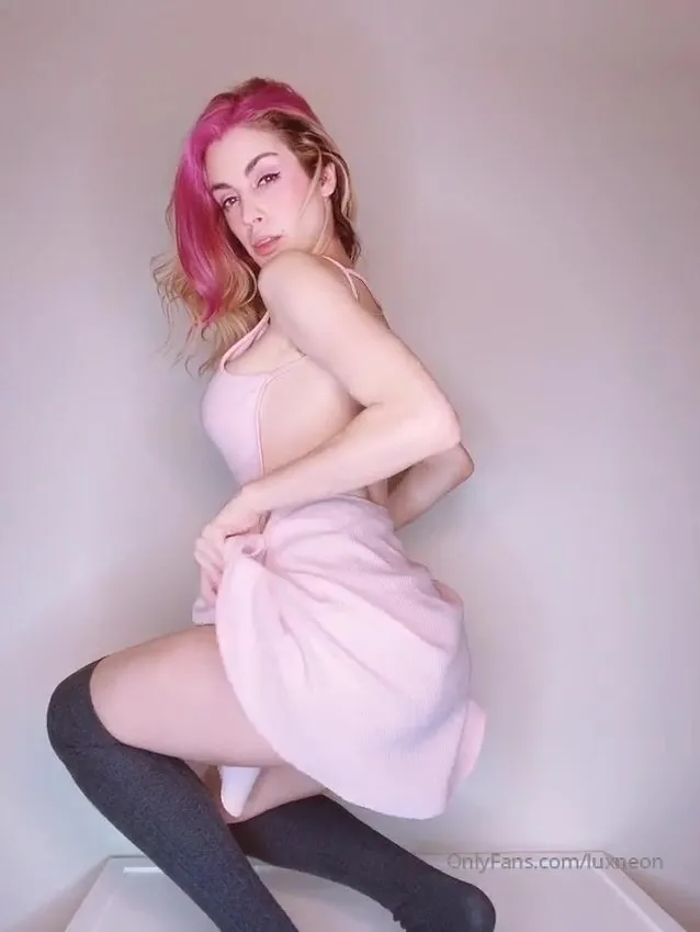 luxneon happy 100th video for the upskirt lovers in the club