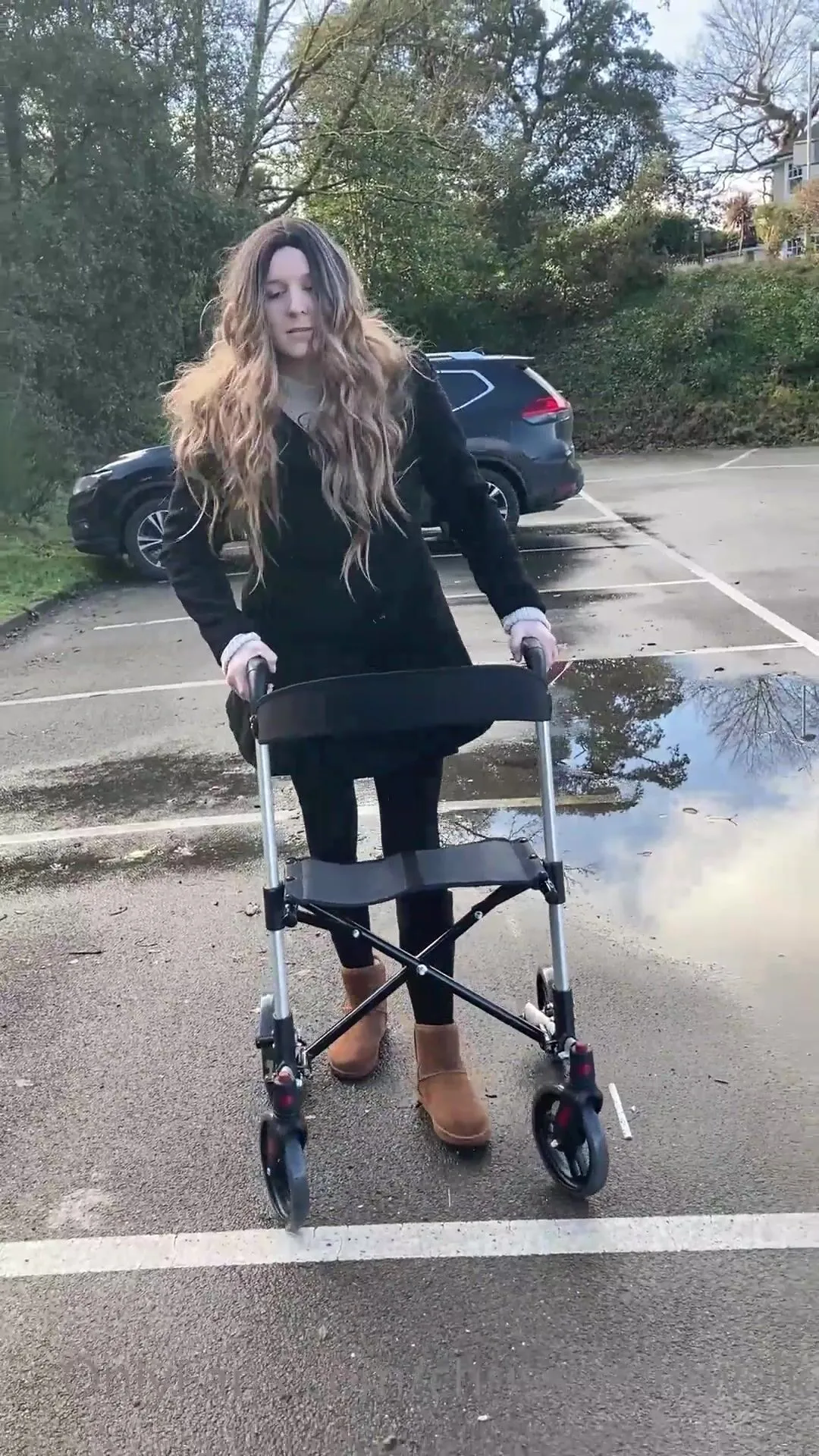 chrissycantwalk today s walking video marks a really important milestone for me for the first time in o onlyfans xxx videos