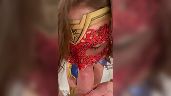 southerngirlgw wonder woman masturbating riding giving a blowjob & getting covered in cum tell me wh onlyfans xxx videos