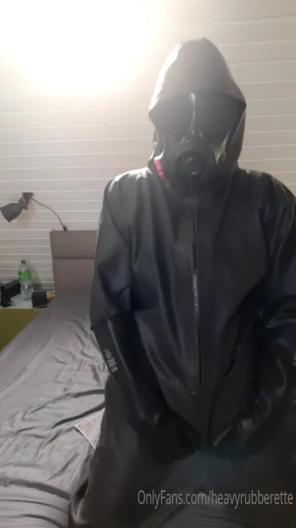heavyrubberette purple latex & black heavy rubber fun onlyfans xxx videos
