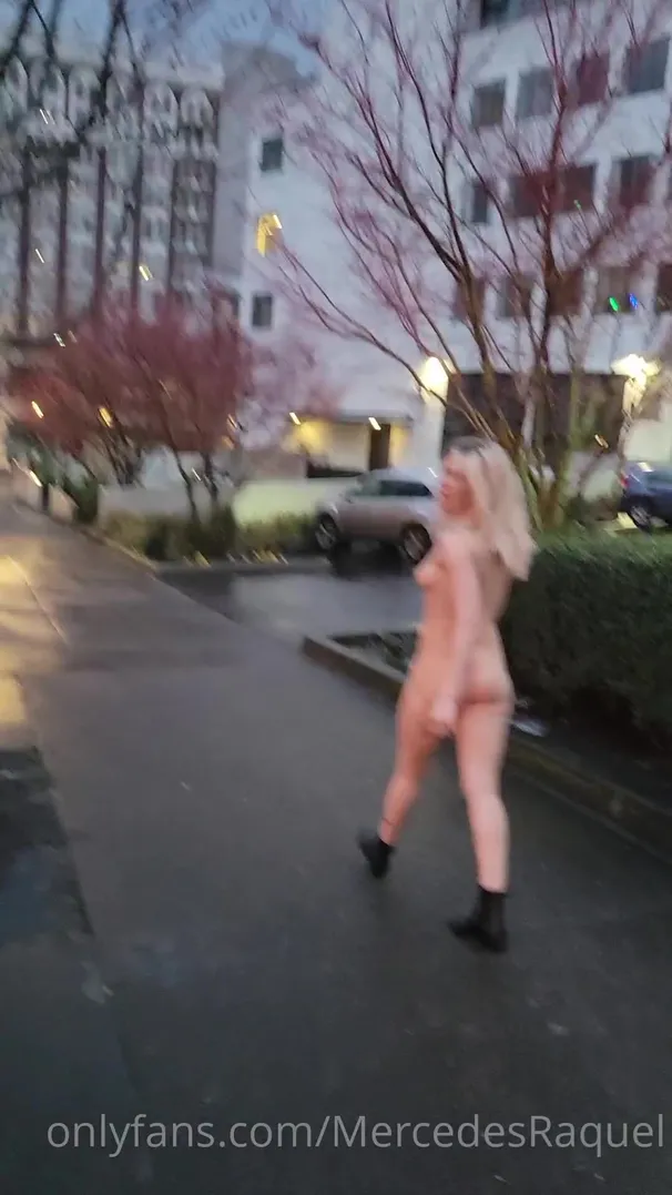 Mercedes Raquel Nude in Public #1