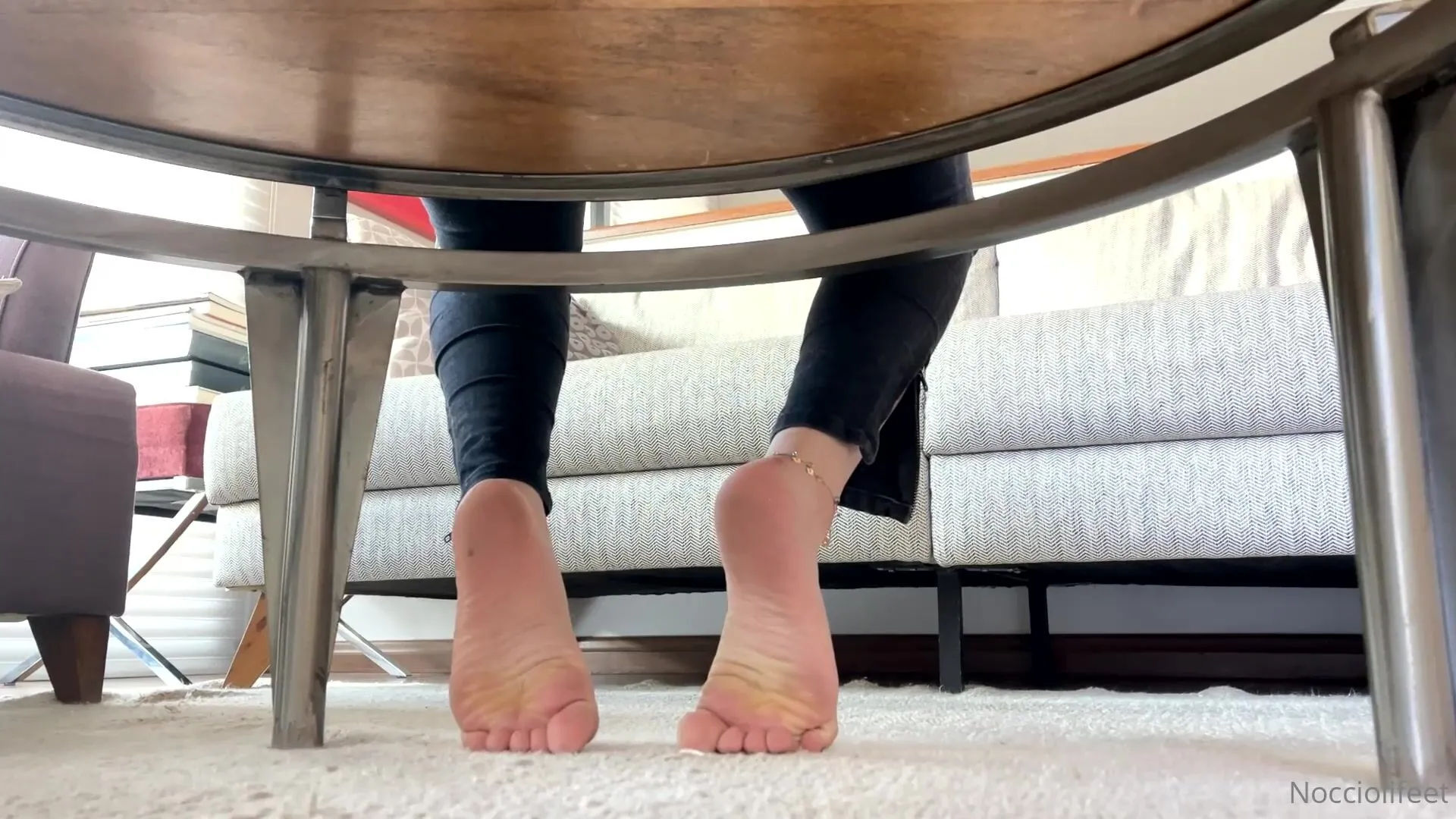 lananoccioli the view you deserve under the table quietly no moving just watching my soles and gett xxx onlyfans porn video
