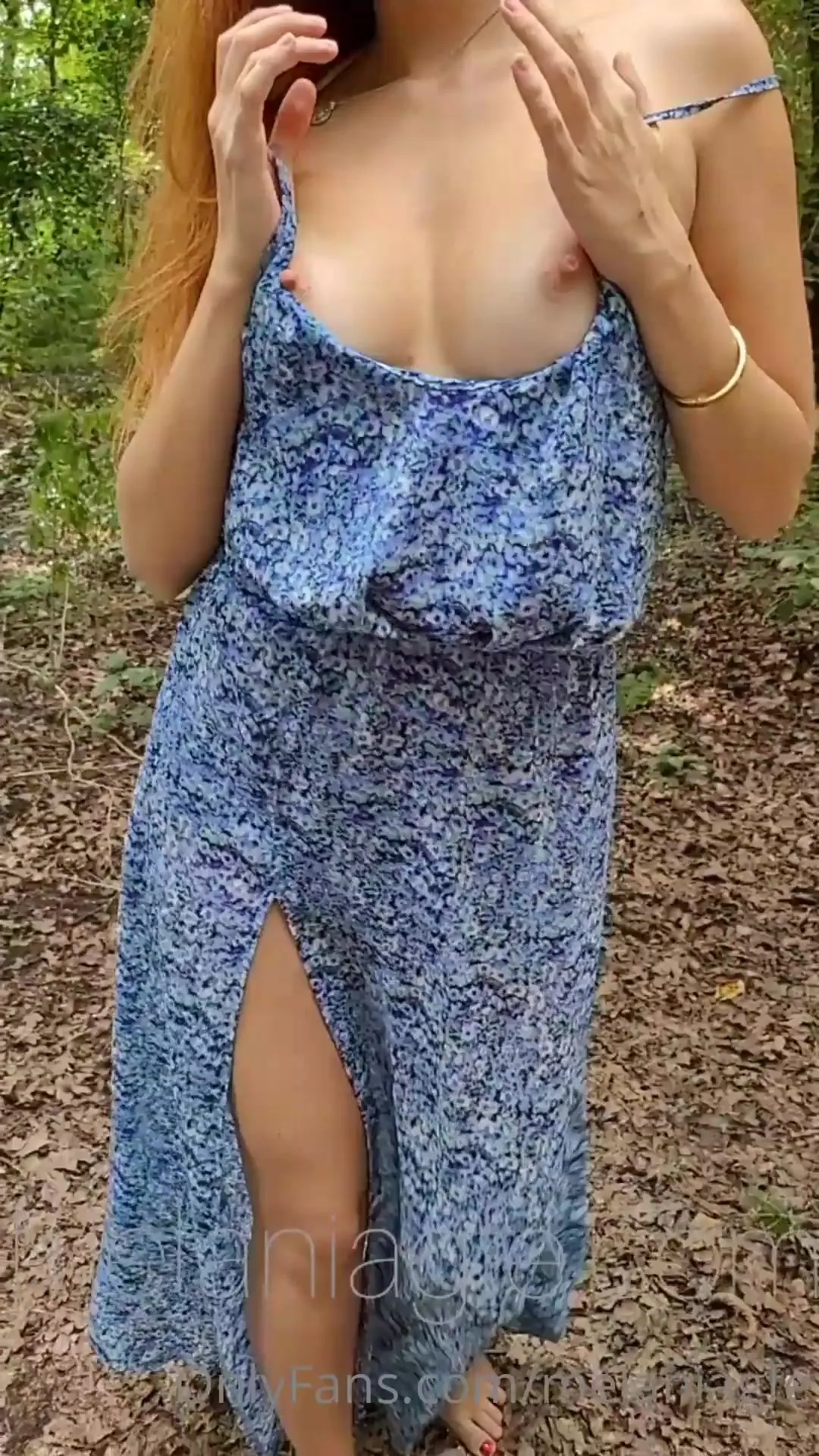 melaniagfe 2min video in forest how I slowly show my body & take off all dress...so feminine so hot xxx onlyfans porn video