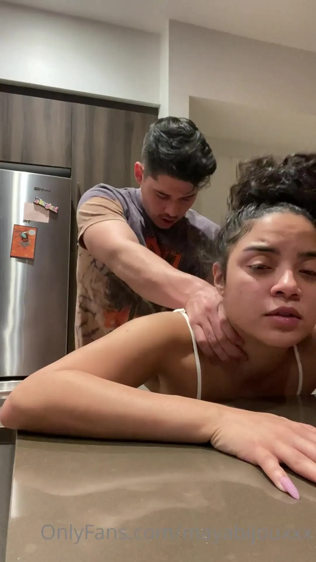 Mayabijouxxx enjoy this tipsy kitchen fuck tipsy sex is the best sex xxx onlyfans  porn video