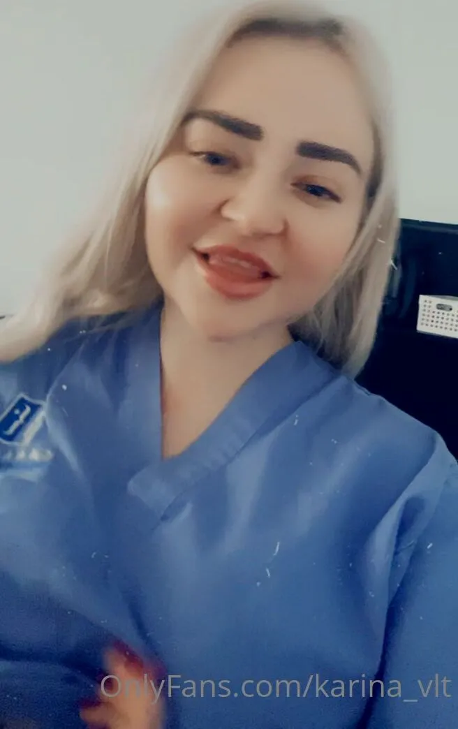 karina_vlt Let me be your nurse xxx onlyfans porn video