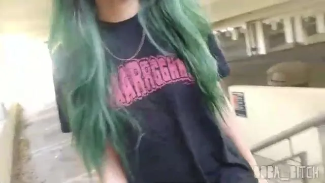 Boba Bitch parking lot