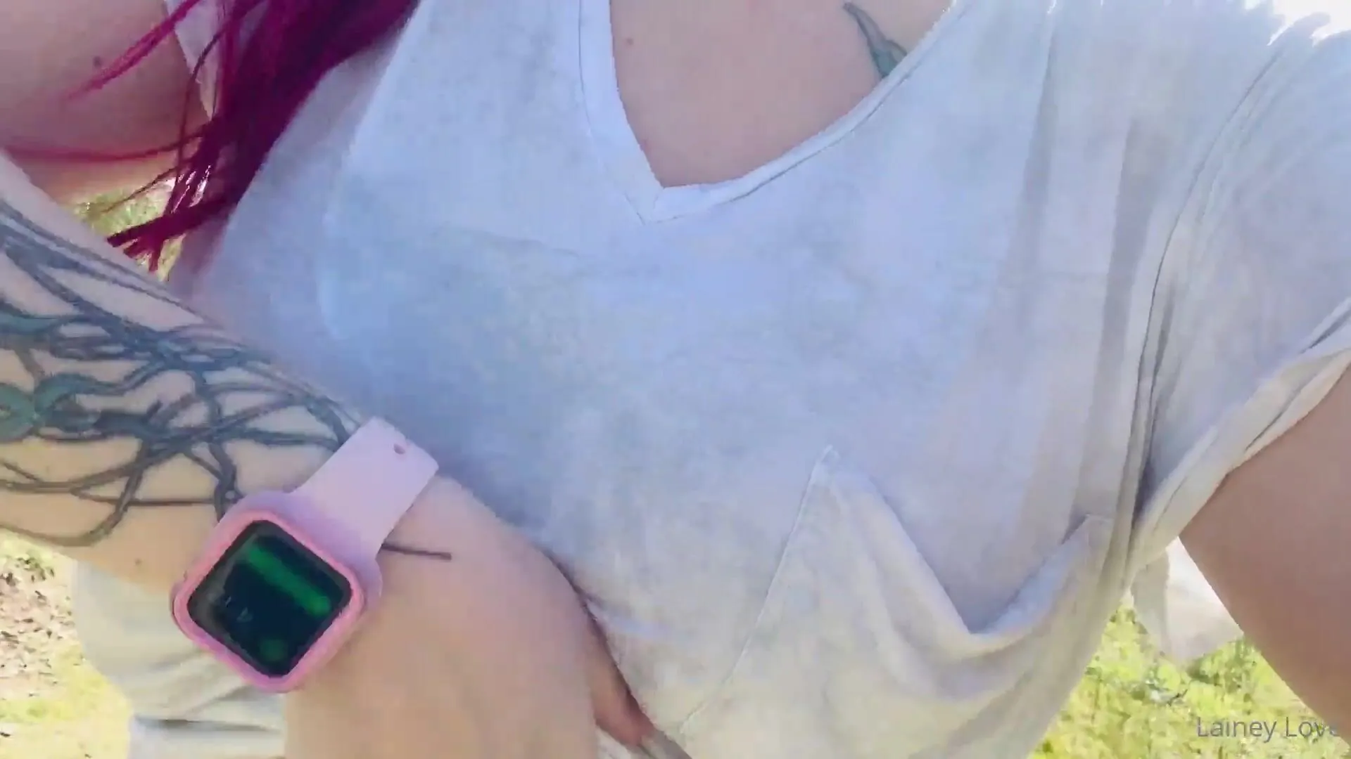 laineylove wouldn t be a proper hike without some tiddies xxx onlyfans porn videos