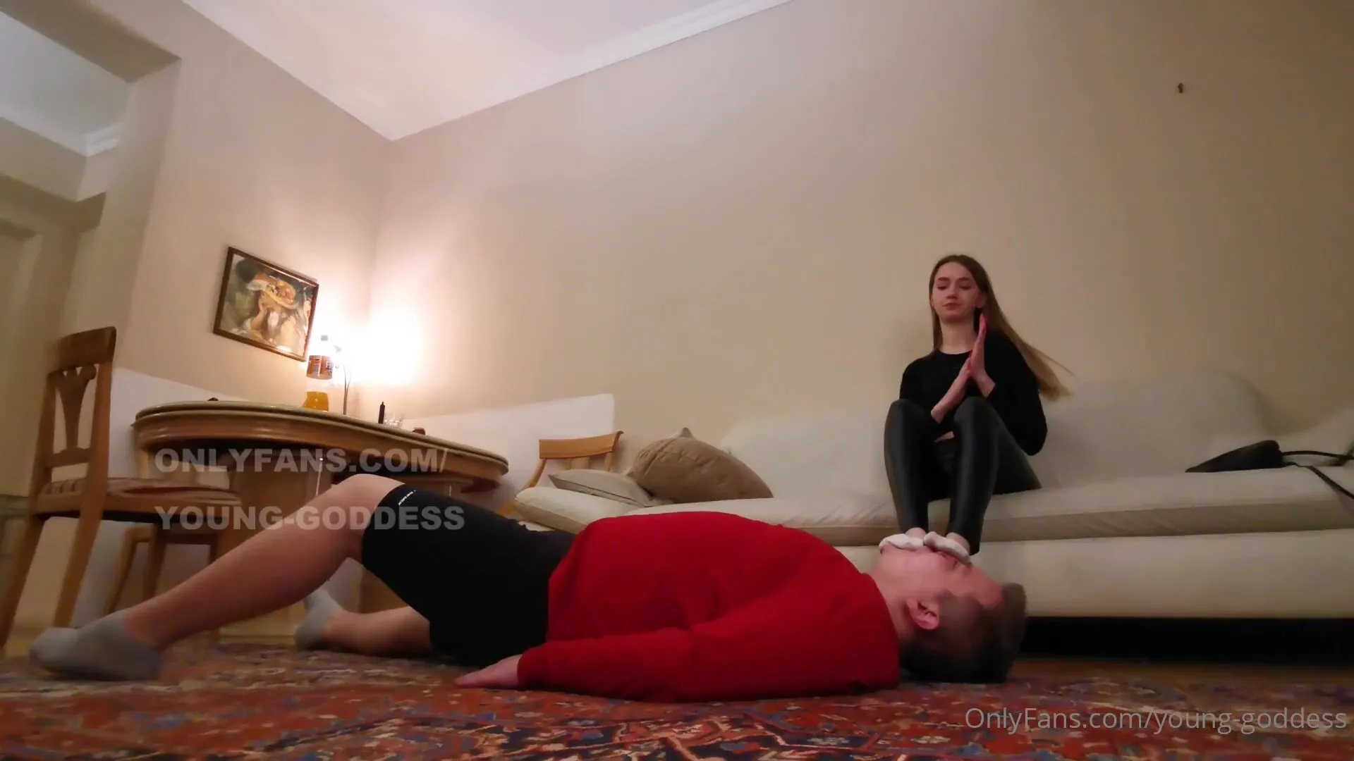 Young Goddess On The Floor Pathetic Slave xxx onlyfans porn videos