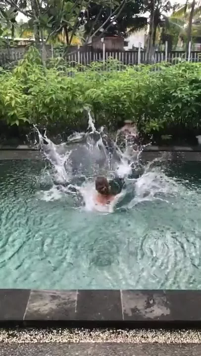 Katya Clover nude jumps in the pool premium free cam snapchat & manyvids porn videos