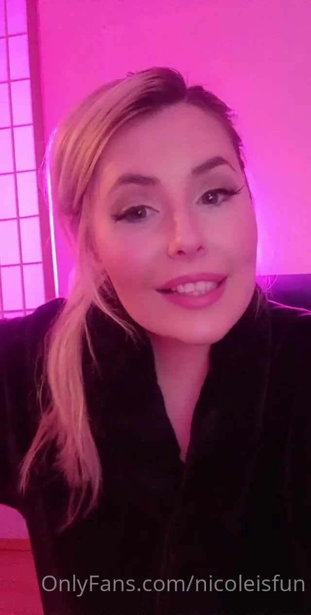 nicoleisfun olaaa see you on mfc in the morning xx sleep well or have a lovely day ahead xxx onlyfans porn videos