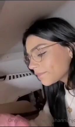 woahhannahjo longest blowjob with facial