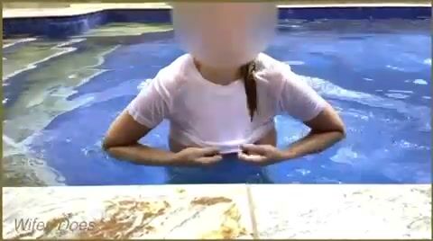 Wifey Does - pool show off