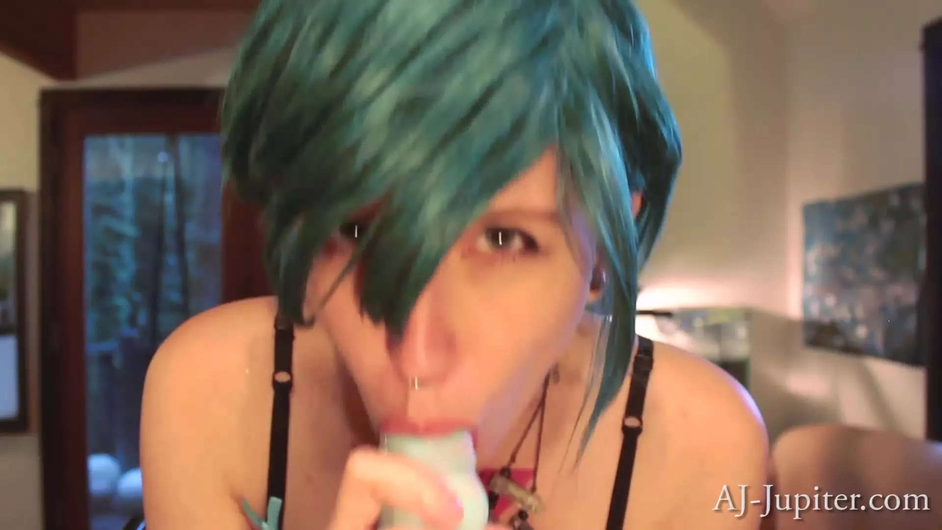aj jupiter sucking and gagging on dragon cock cum mouth aliens & monsters porn video manyvids