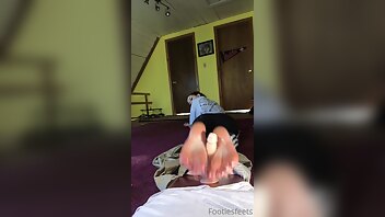 footiesfeets girlfriend experience foot job i come home and want a foot massage because my feet are so xxx onlyfans porn videos