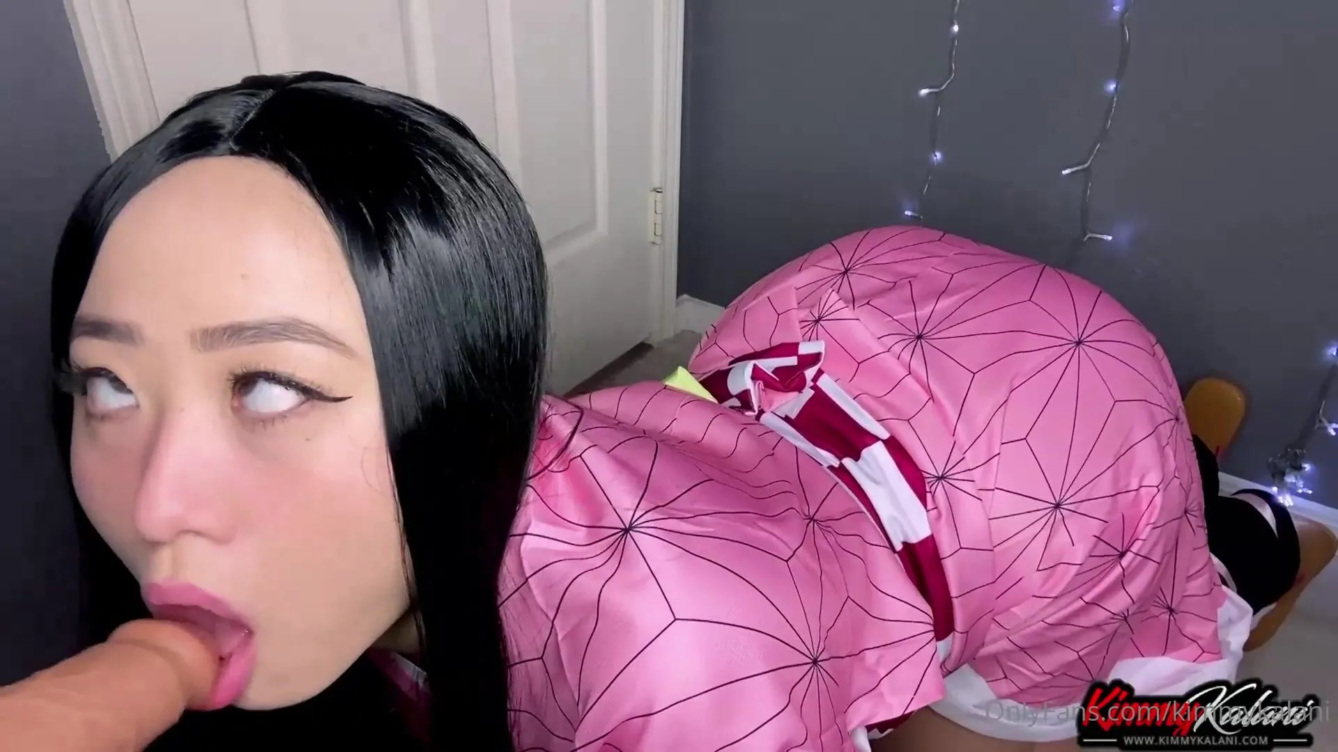 kimmykalani nezuko was wandering around in the forest until you peaked her curiosity by displaying you xxx onlyfans porn videos