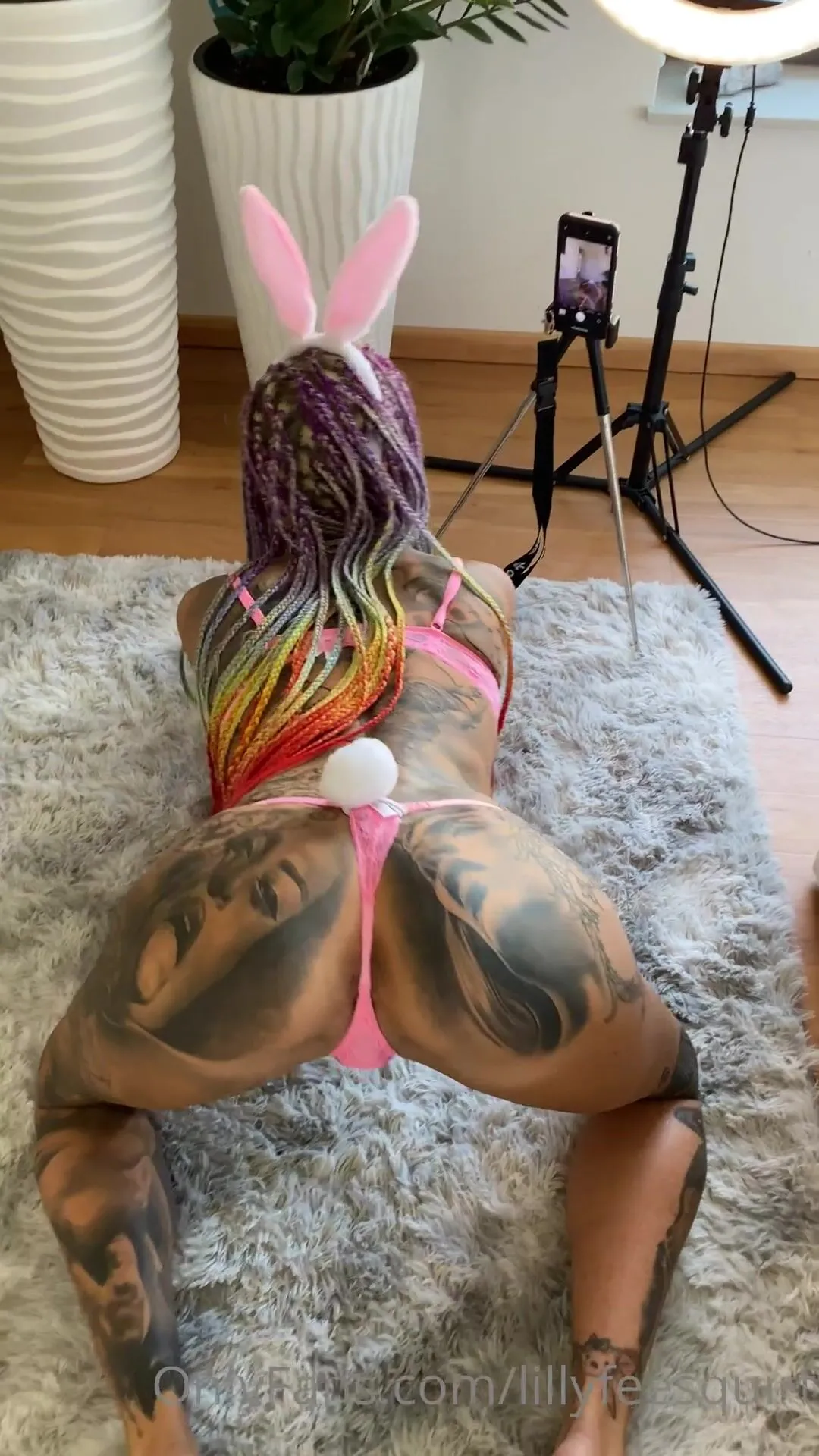 lillyfeesquirt check your messages for easter blow job clip with this cute bunny ears xxx onlyfans porn videos