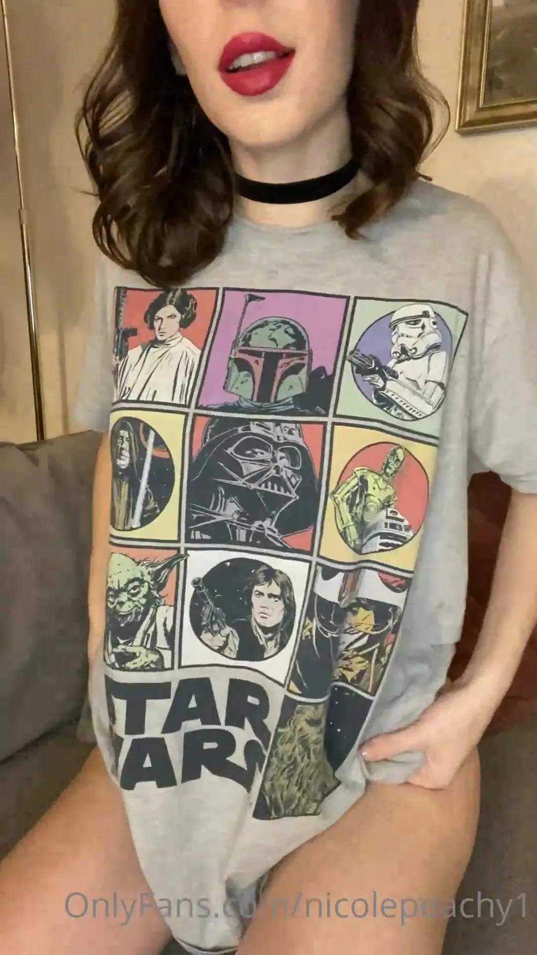 nicolepeachy1 any star wars fans here ❤️ christmas close guys hope you are enjoying your days xxx onlyfans porn videos