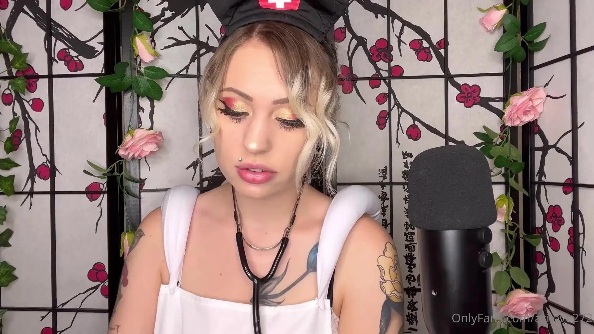 arilove272 asmr nurse roleplay medical exam eyes ears personal questions here let me blow you xxx onlyfans porn videos