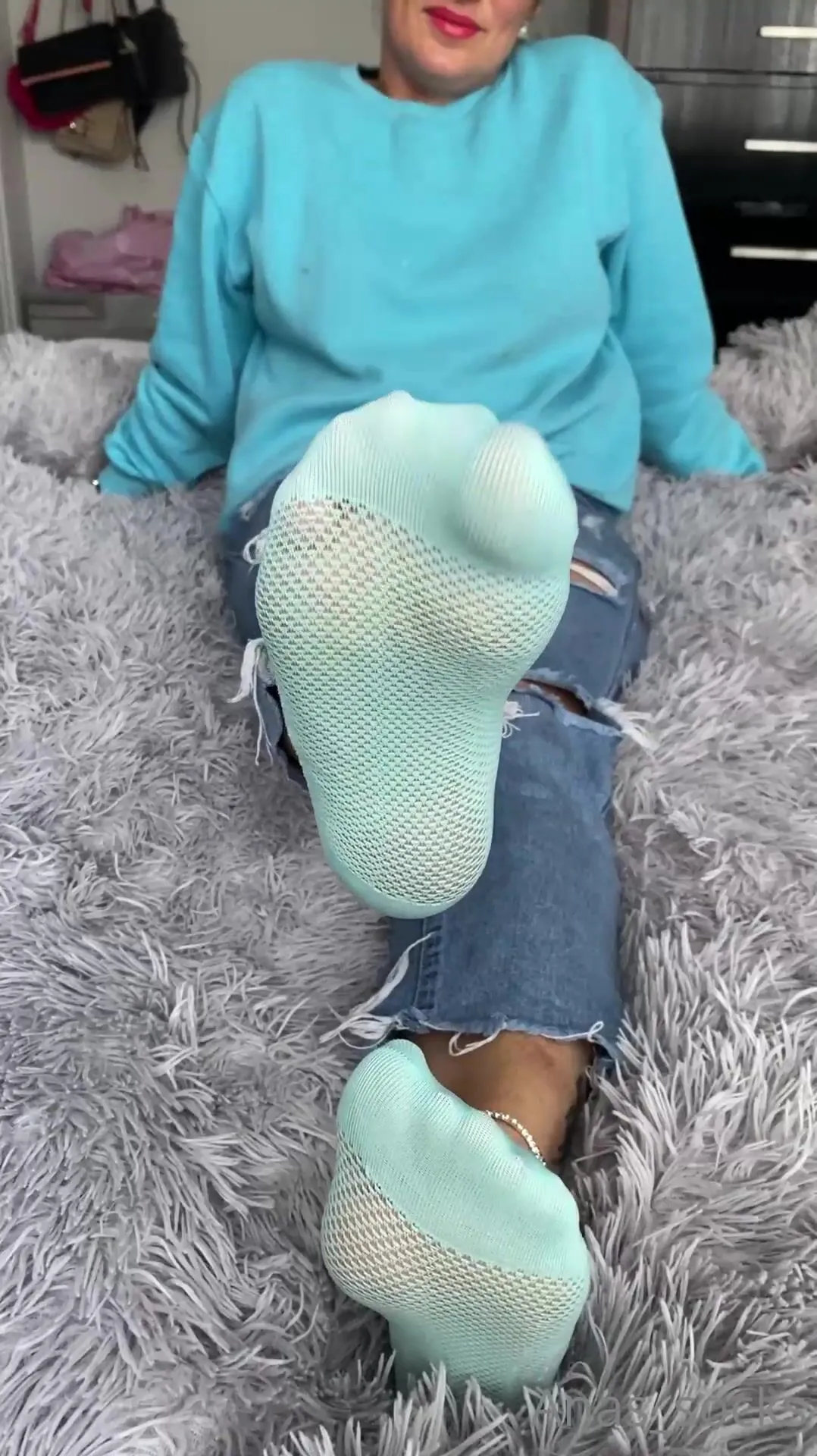 anas socks monday tease with my peds socks no you haven t got permission to jerk you pathetic xxx onlyfans porn videos