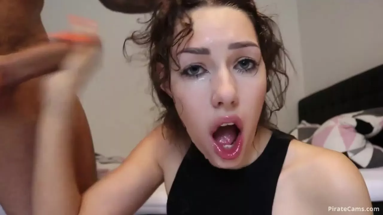 Shaiden NO MERCY for my throat - custom video blowjob deepthroat fuck porn