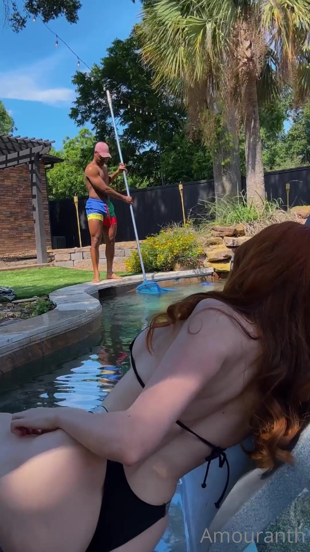 Amouranth - Pool Guy BG Sex Tape