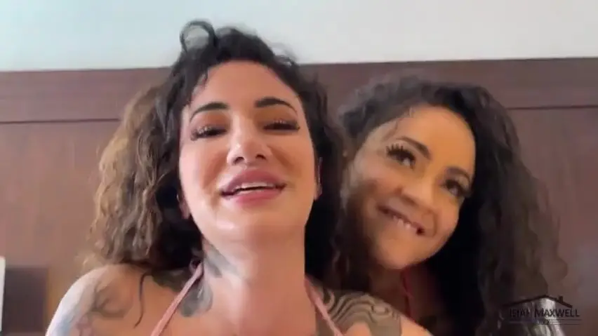 Arabelle Raphael and Badkitty with Isiah Maxwell