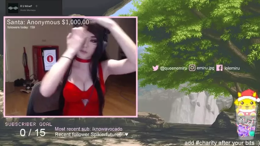 Emiru Up Skirt Leaks Twitch Streamer XXX Premium Porn