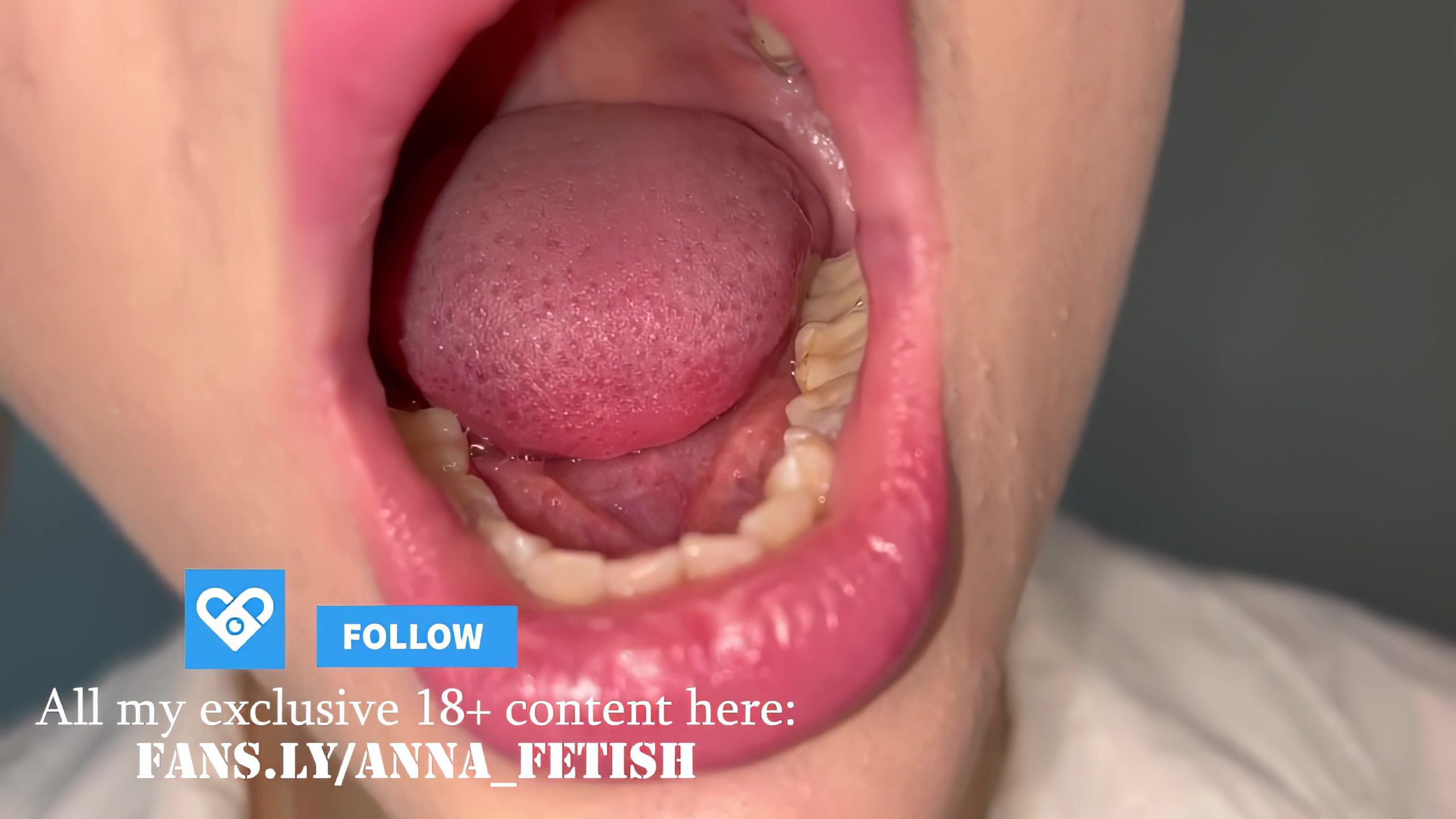 anna fetish - Uvula and Cum in my Mouth