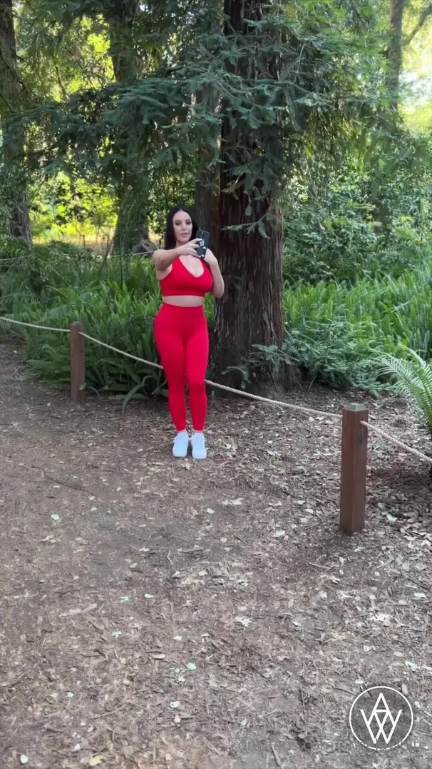 Angela White - POV Sextape In Red Lingerie