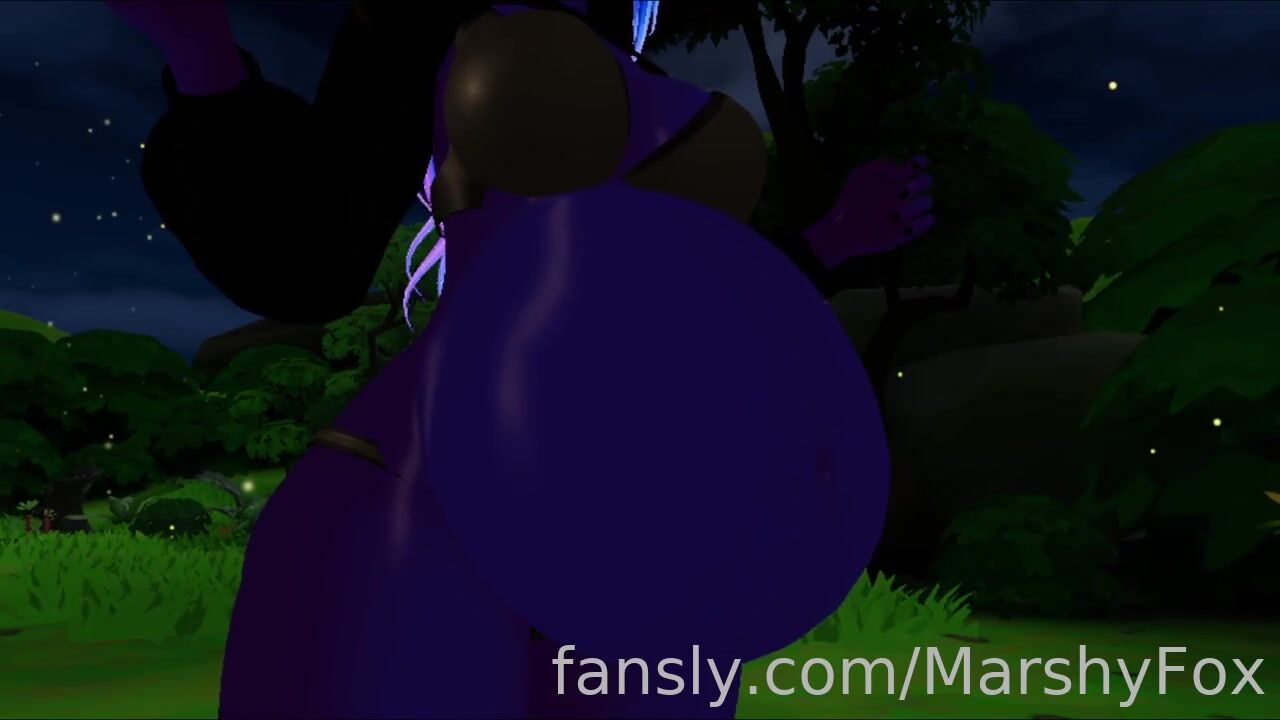 VR Flower Blueberry Inflation (Marshyfox Fansly)