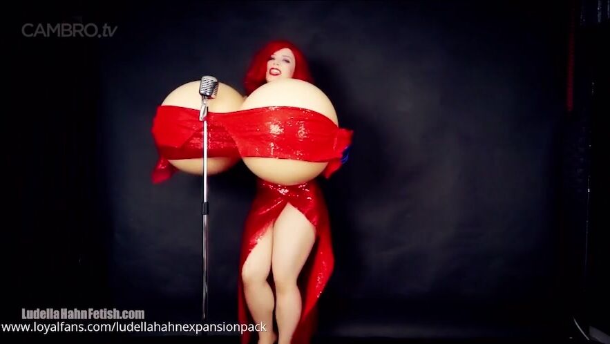 Who Inflated Jessica Rabbit - Growing BIGGER and Hornier with POV's Drawings of Her