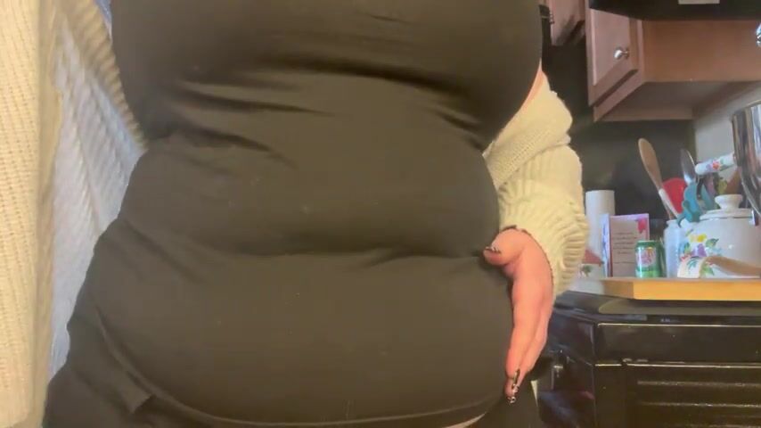 Fat bbw belly ????