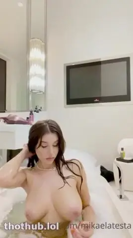 Mikaela testa bath nude pussy play Porn Videos