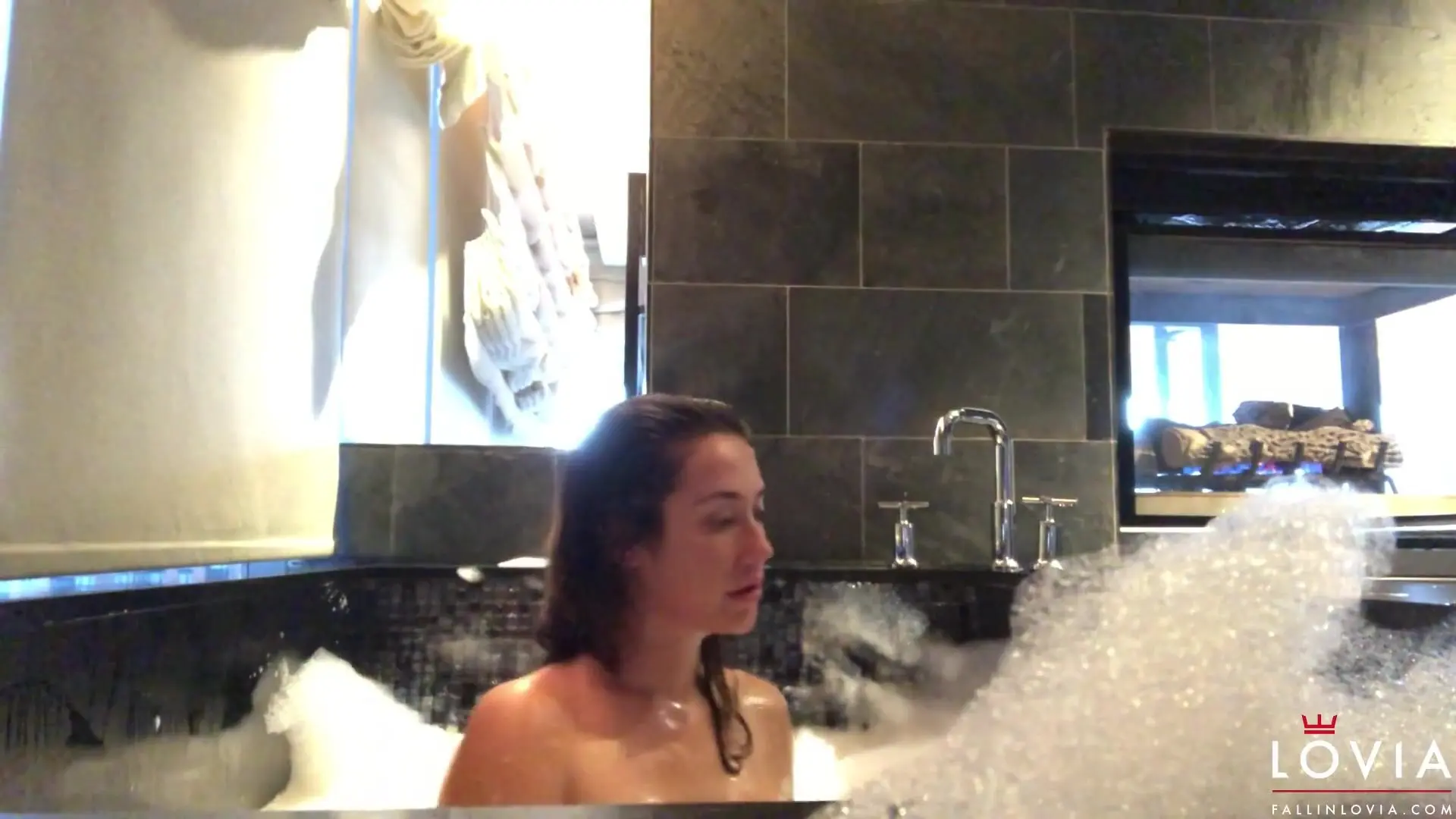 Eva Lovia Nude Shower Masturbation Porn Video