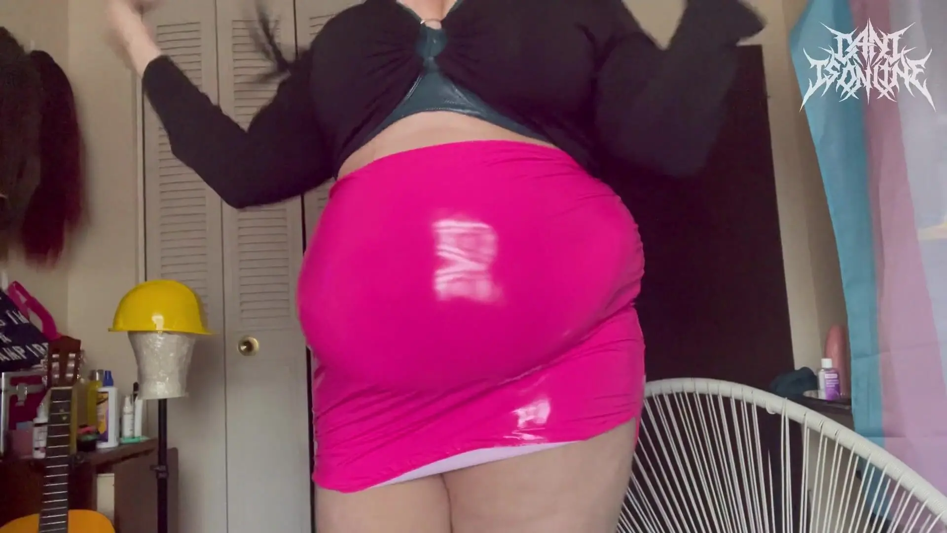 Dani Dezzi - Mommy Catches you Watching BBW Porn - JOI + Strip Tease with BBW Step Mom