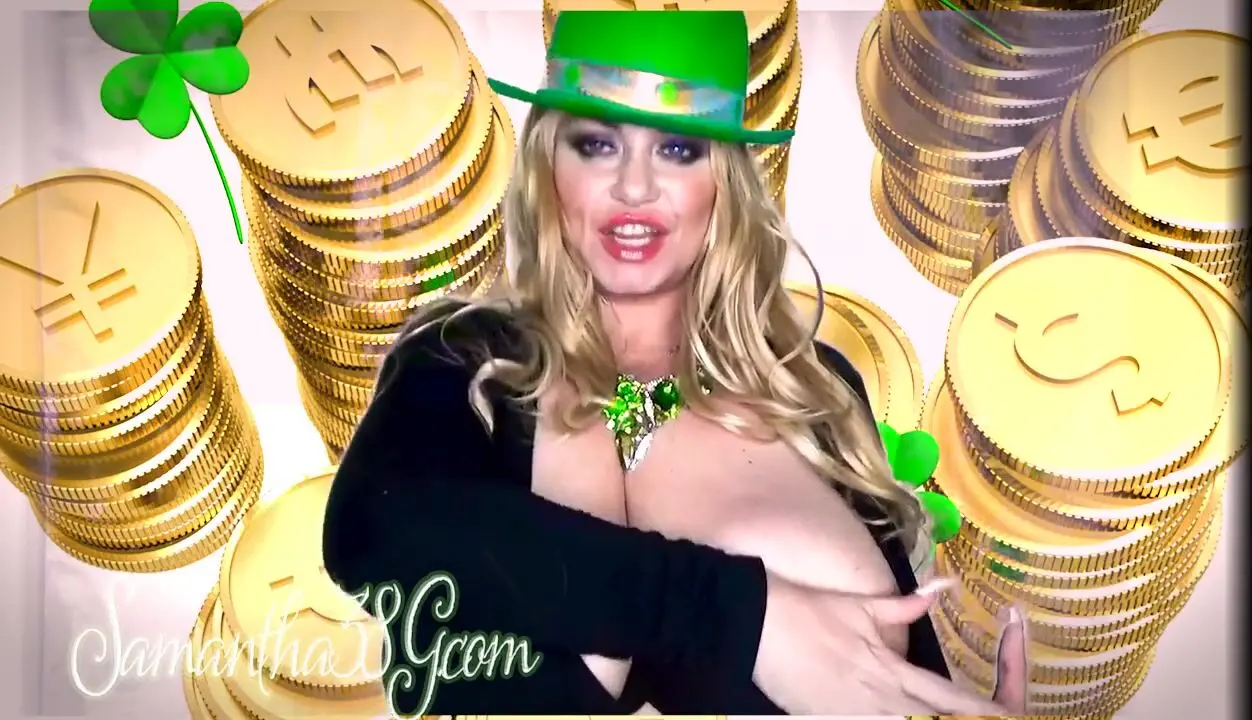 Sam38g - sam g st patrick s day bbw gold digger samantha g using big tits