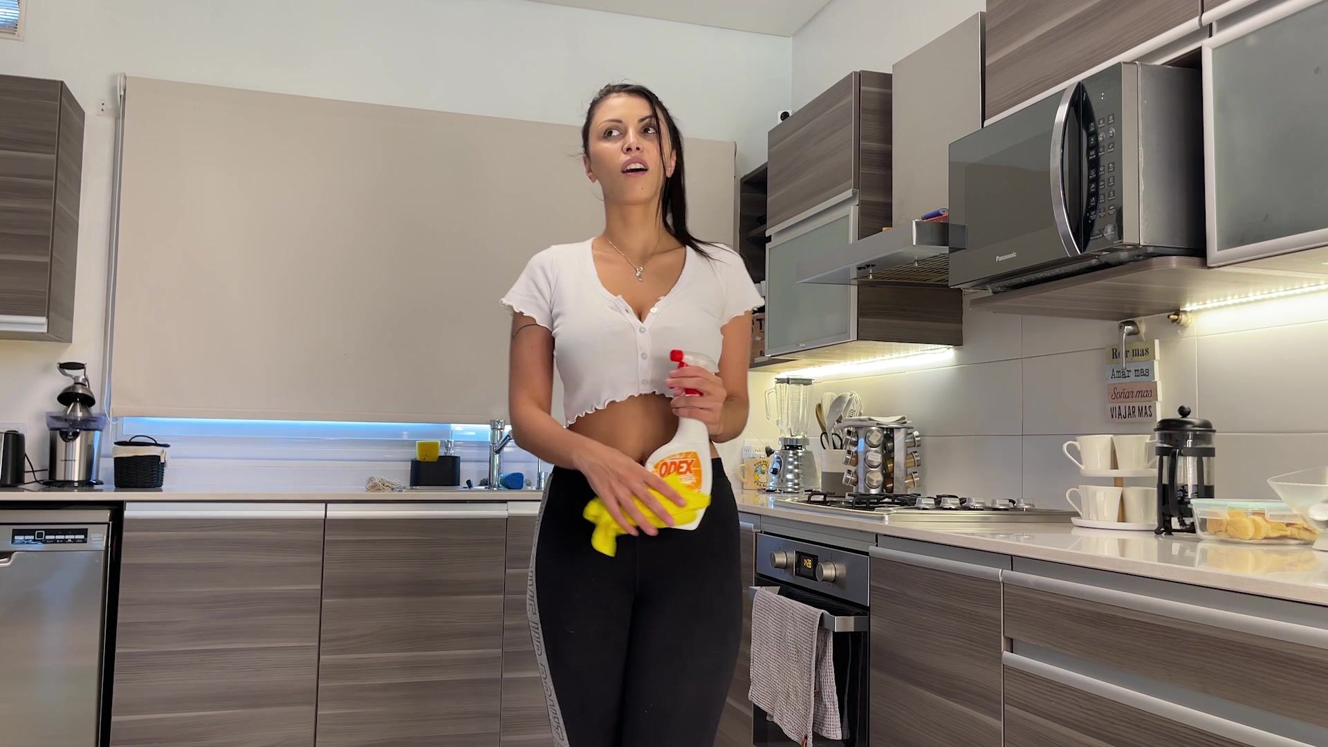 Nicole Belle - Cleaning Lady Gets Dirty