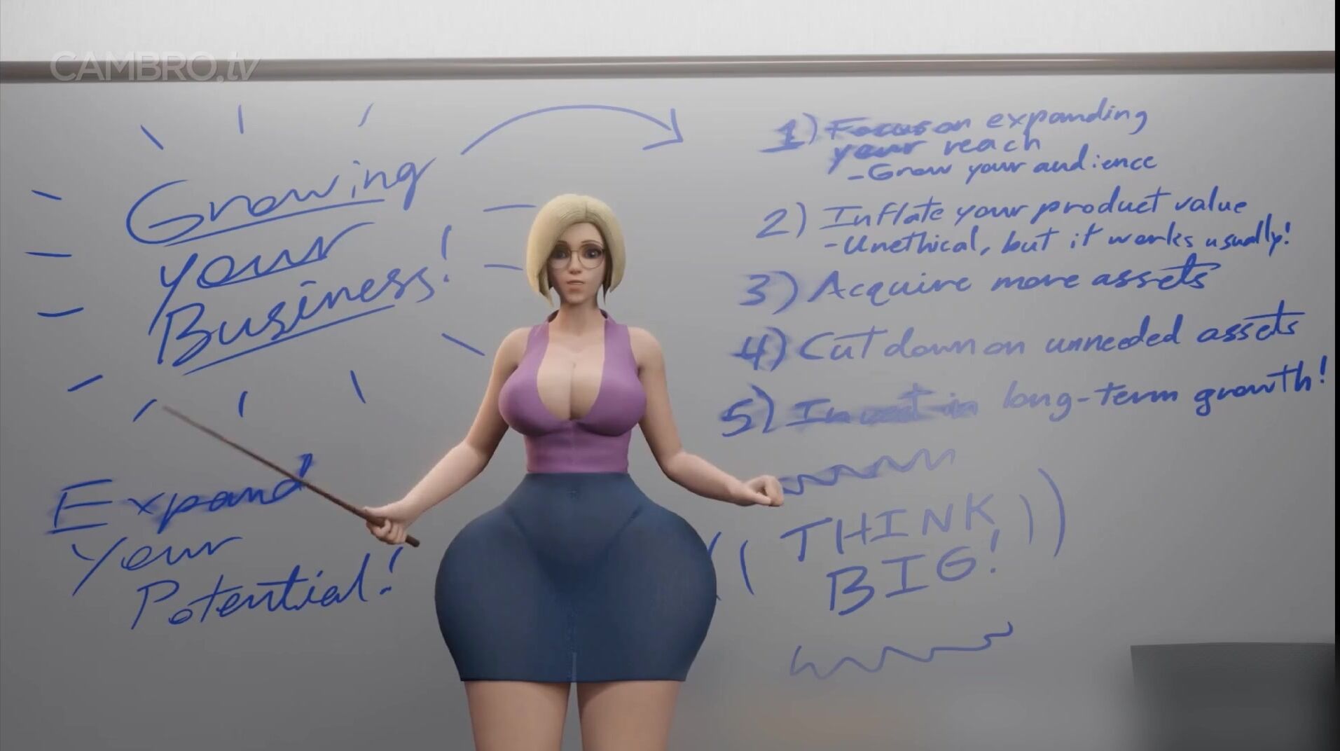 Mercy teacher breast & butt inflation cambros porn