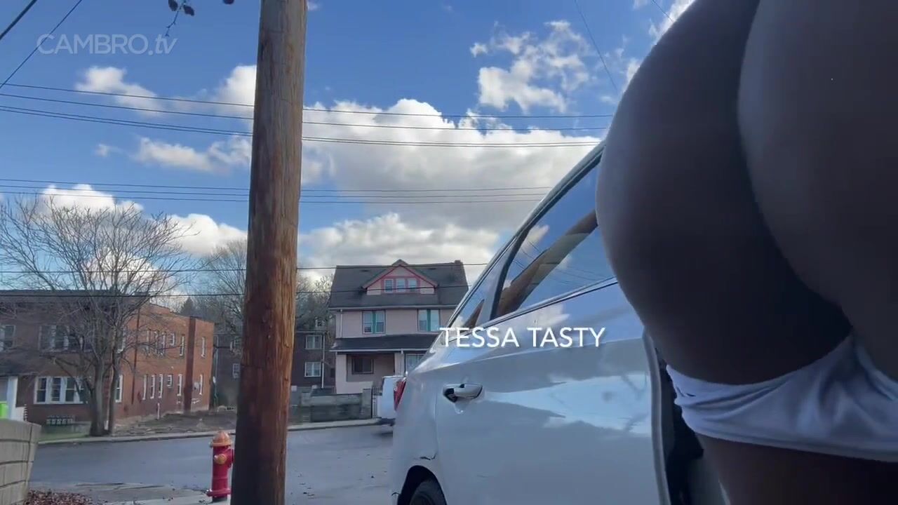 Anal plugging in the convenience store parking lot -tessa tasty(preview)  cambro nude