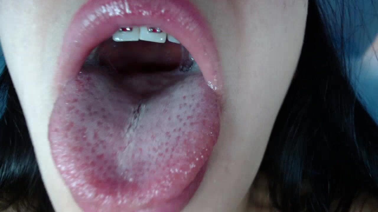 luciana3c - Uvula fetish and Saliva