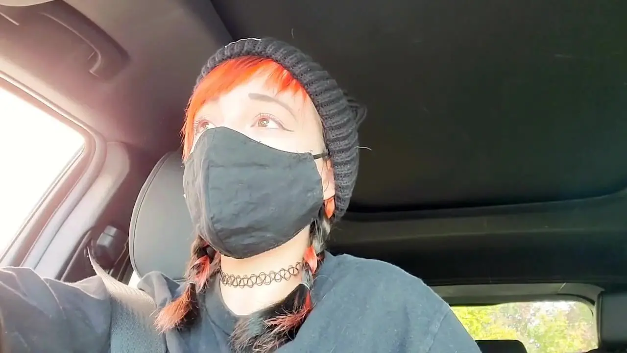 AutumnNight - Having an orgasm while driving part 2