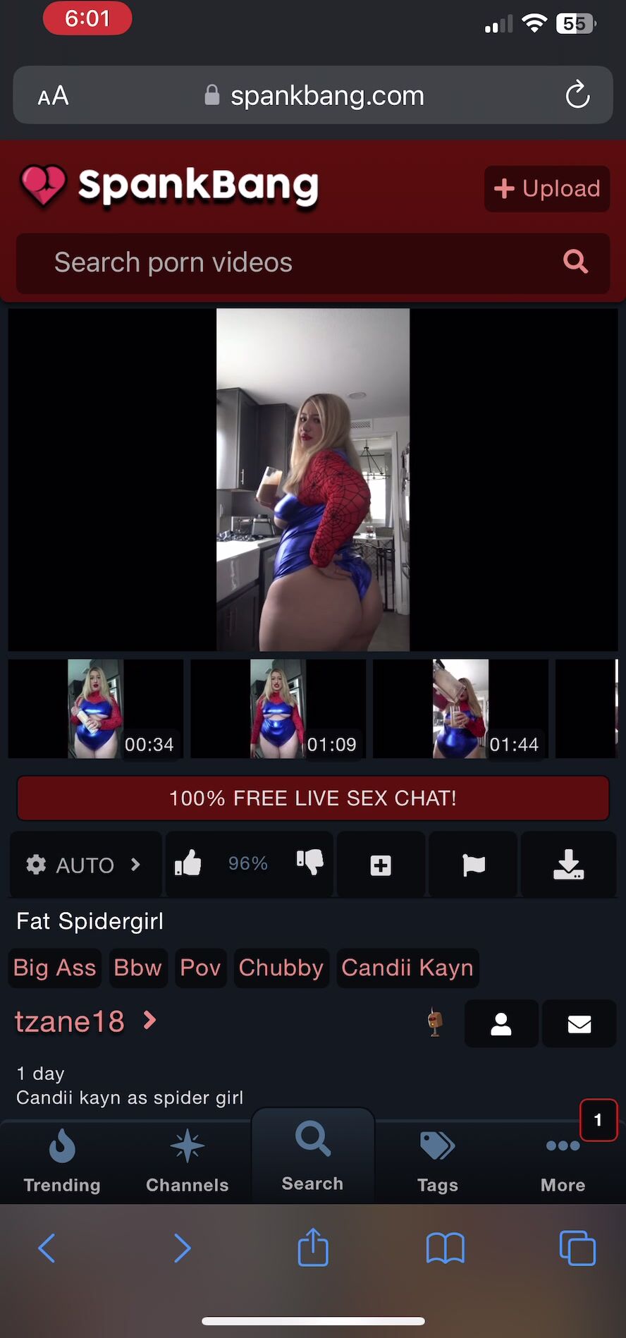 Candii Kayn Fat Spider Girl