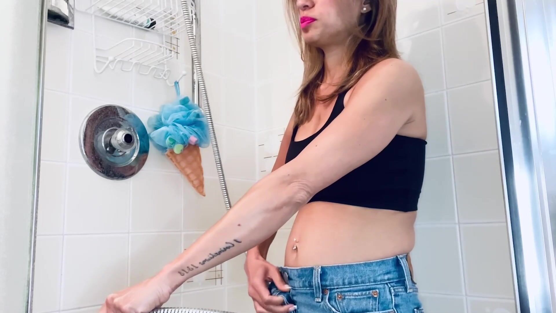 ASMRMother - Second Shower Hose Chug Inflation