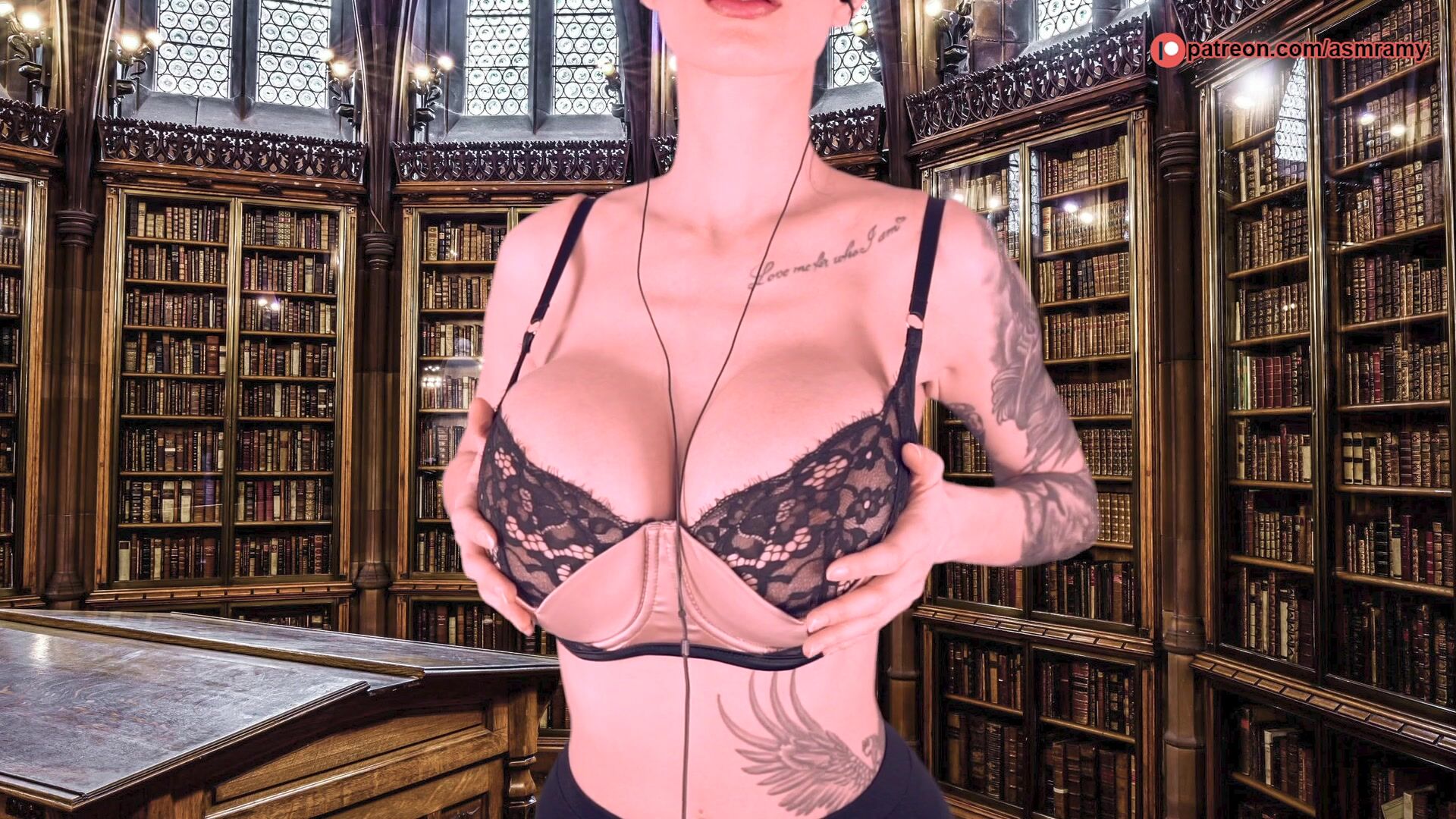 ASMRAMY sexy librarian