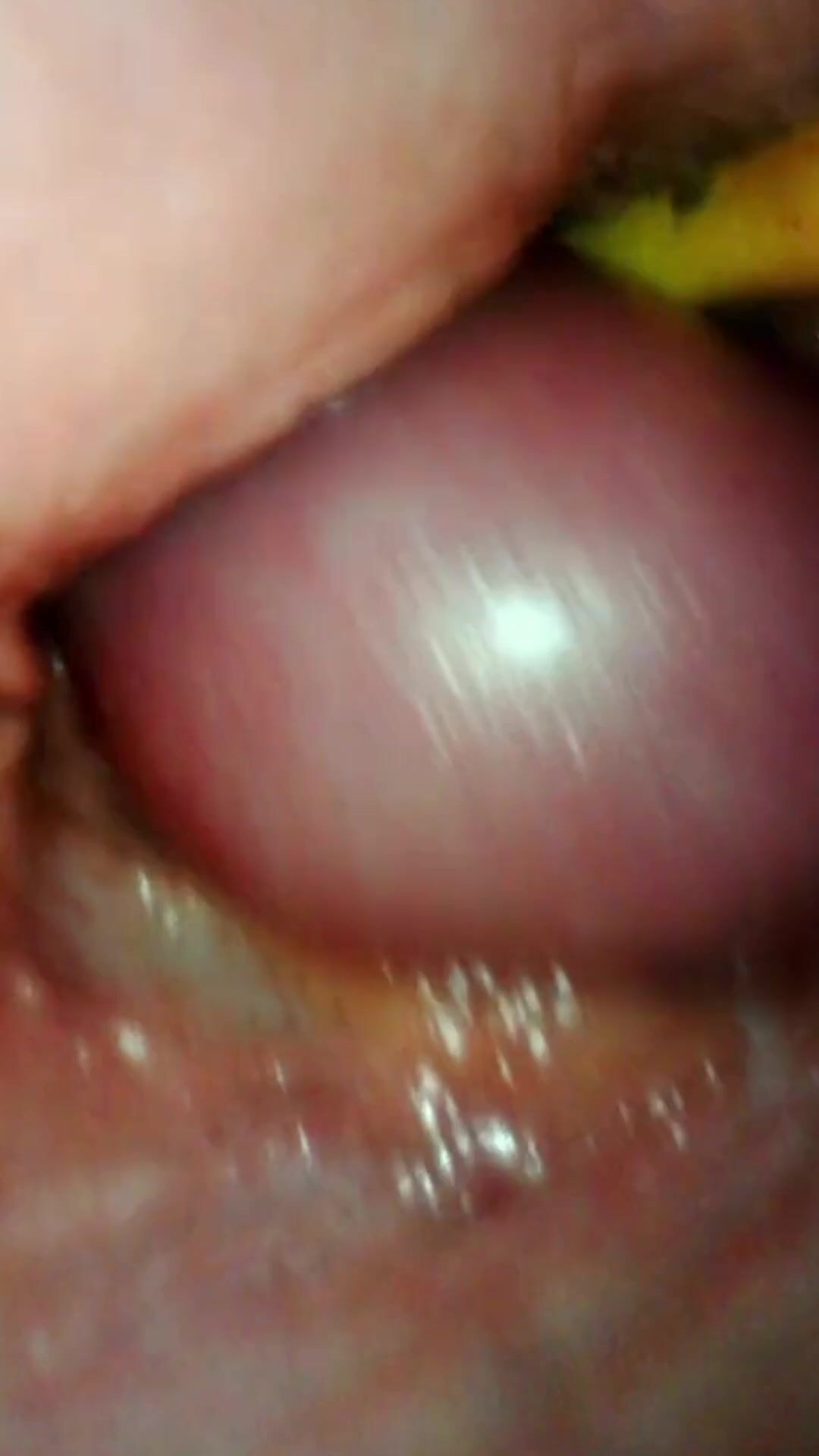 Camera inside vagina Creampie