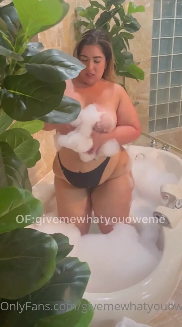 Givemewhatyouoweme bath