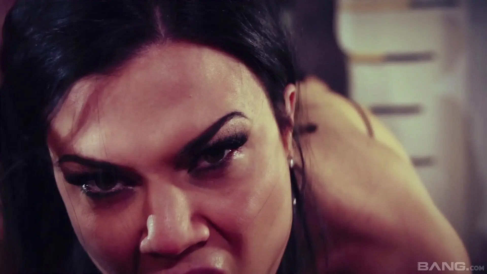 Jasmine Jae is fucked with black latex