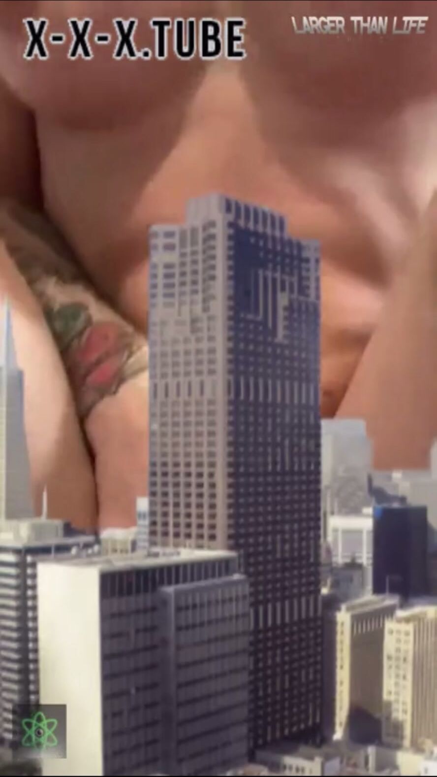 Giantess woman has sex with the entire city