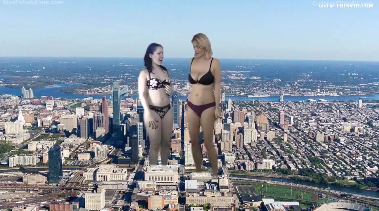 Keri and Wonka Giga Giantess