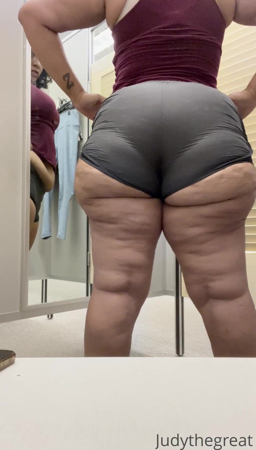 Judy the great fitting room